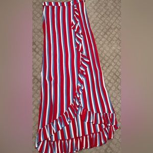 Lovers and Friends maxi wrap skirt